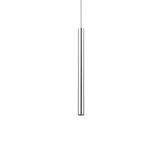 Závesné svietidlo Ideal lux 187662 ULTRATHIN SP1 SMALL ROUND CROMO 1xLED 12W/760lm 3000K