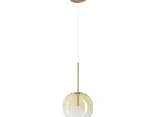 Ideal Lux 345352 EQUINOXE závěsné svítidlo D200mm 1xG4 měděná
