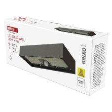 EMOS ZG166S LED solárne svietidlo BRIXO so senzorom pohybu, neutrálna biela