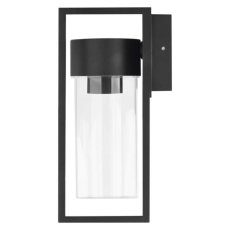 Emos ZGI010P TILLIA venkovní nástěnné svítidlo E27 128 × 110 × 270 mm  IP44 černá