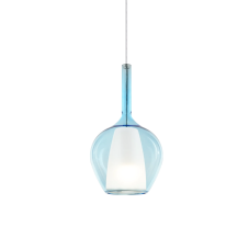 Závěsné svítidlo 1x E27 modrá IP20 Ideal Lux KALIQUE 359960