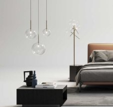 Ideal Lux 306551 EQUINOXE závěsné svítidlo 1xG4 D250mm chromová