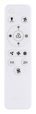 GLOBO 03660 KOREN stropní ventilátor se světlem D450mm LED 30W 3370/1660lm 2700-6500K černá, kouřová, časovač, dálkový ovladač