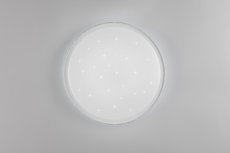 TRIO Reality R64811101 VARDA stropné svietidlo D390mm SMD LED 24W/2500lm 2700-6500K biela, diaľkový ovládač, starlight efekt