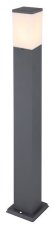 GLOBO 31732 HERRI venkovní sloupek 1xE27 V800mm IP44 antracit, opál