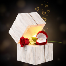 TRIO 514110101 TREASURE stolní lampička V160mm 1xE14 bílá