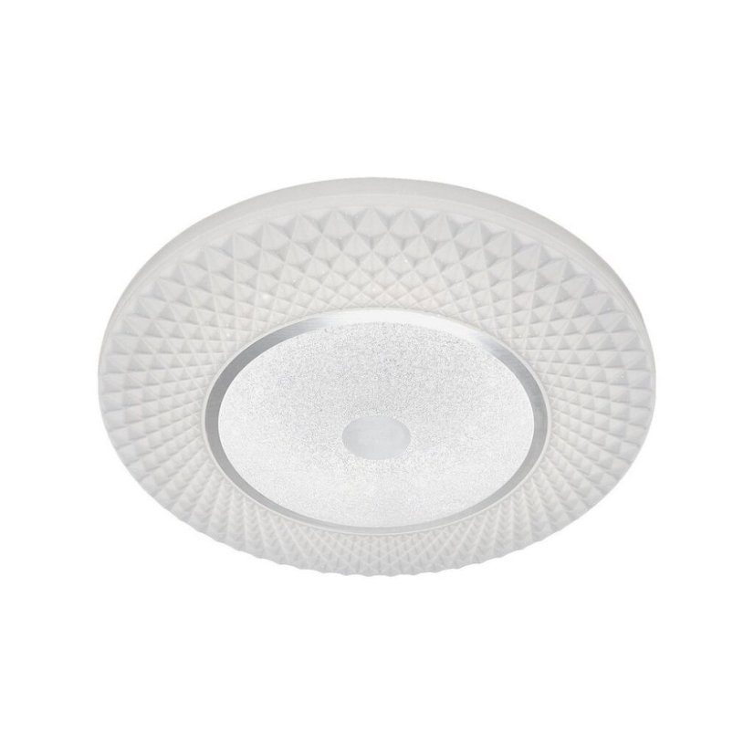 RABALUX 3254 Tornado stropné svietidlo LED D480mm 72W/5470lm 3000-6500K chrómová, biela, stmievateľné, diaľkový ovládač, starlight efekt