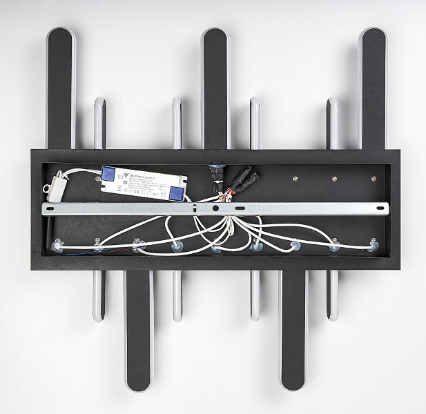 RABALUX 71049 Sindri stropní svítidlo LED 46W/2500lm 3000+4000K černá, bílá