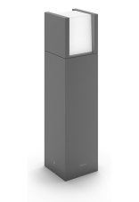 Philips 8719514490246 Arbour exteriérový sloupek LED V400mm 3,8W/800lm 3000K antracit