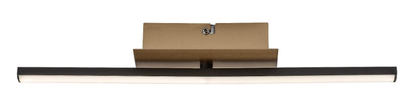 RABALUX 71397 Demir stropné svietidlo LED 8W/840lm 4000K čierna, zlatá, biela