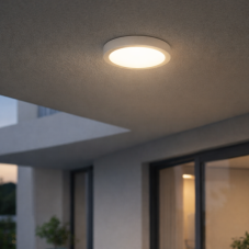 Venkovní stropní svítidlo LED 4000K biela IP44 Rabalux Shaun Plus 75073