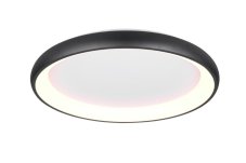 TRIO 649617532 CARDONA stropní svítidlo D750mm SMD LED 59W/6900lm 2300+3000+4000K černá matná, switchdimmer