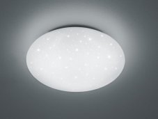 TRIO reality R62961000 Lukida Stropní svítidlo 380mm LED 1x18W / 2000lm 3000-6000K + dálkový ovladač, sarlight efekt