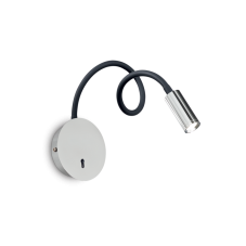 Nástenné svietidlo Ideal lux 203188 FOCUS-2 AP1 CROMO 1xLED 3W/130lm 3000K chróm