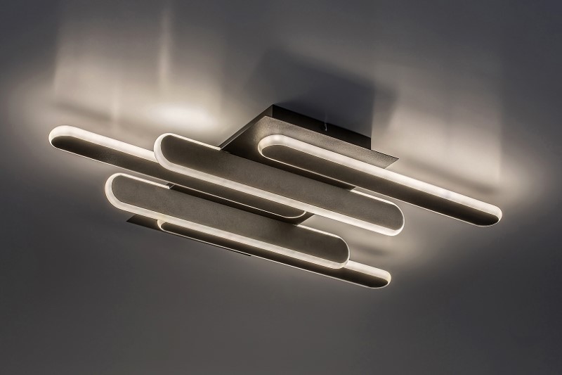 RABALUX 71050 Sindri stropné svietidlo LED 36W/1900lm 3000+4000K čierna, biela