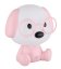 GLOBO 21761P PUPPY dotyková stolná lampička detská V200mm LED 1W 32lm 3000K ružová, biela, USB Cable incl., 3StepDIM