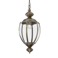 Závěsné svítidlo Ideal lux 005911 NORMA SP1 BRUNITO 1xE27 60W