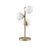 Ideal Lux 292472 PERLAGE stolná lampička 3xG9 V430mm mosadzná