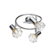 GLOBO 54802-3 XARA I stropní bodové svítidlo/spot D250mm 3xE14 chrom