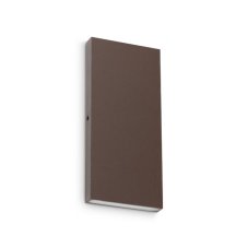 Vonkajšie nástenné svietidlo LED 3000K kávová IP65 Ideal Lux POST-IT 369396