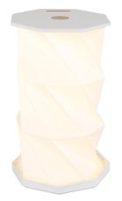 GLOBO 28081 BENDERA dotyková stolní lampička V210mm LED 1W 168/81lm 2600+3500+4800K bílá, USB Cable incl.