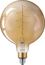 Philips 8719514313781 LED žárovka E27 7W/40W 470lm 1800K G200 GOLD stmívatelná