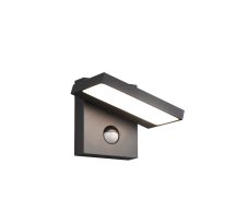 TRIO 226369142 HORTON venkovní nástěnné svítidlo LED 8W/1000lm 3000K IP54 antracit pohybový senzor