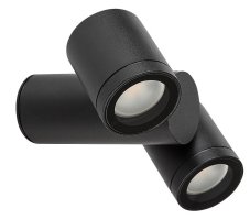 RABALUX 77111 Enol venkovní nástěnné svítidlo 2xGU10 IP44 černá