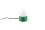 TRIO Reality R59051015 COUNTESS stolná lampička 1xE14 V170mm zelená, biela, ON/OFF