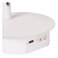 LUCIDE 77288/03/31 JOLIJN nástěnné svítidlo D102mm LED 2W/145lm 3000K bílá, nabíjecí baterie, magnetický montážní systém