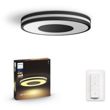 Philips Hue White Ambiance 8719514341135 Being stropní svítidlo LED +SWITCH D348mm 32W/2400lm 2200-6500K čierna bluetooth
