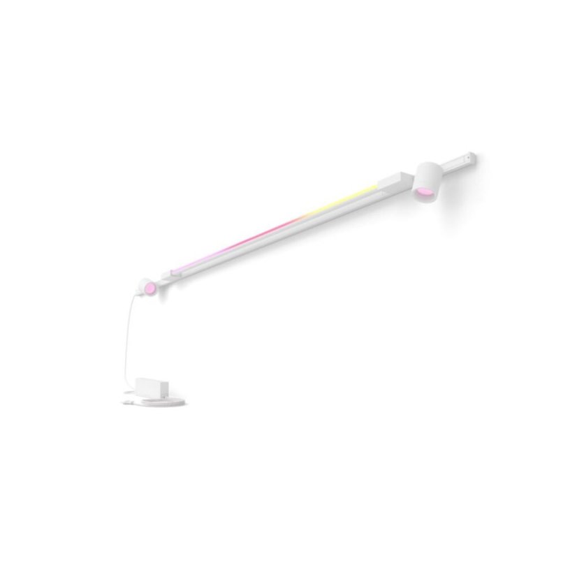 8719514407909 Philips Hue White and Color Ambiance Perifo LED nástěnné svítidlo bodové - souprava s Gradient trubicí 39,9W/2x490lm,1x1820lm 2000-6500K+RGB bílé