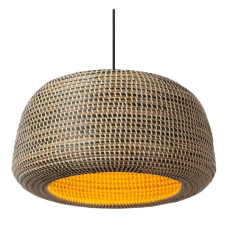 LUCIDE 10450/47/43 MADUKA závěsné svítidlo D470mm 1xE27 černá, hnědá