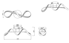 TRIO Reality R67091131 PERUGIA stropné svietidlo SMD LED 28W/3400lm 4000K biela matná, switchdimmer