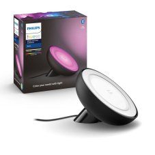 Philips HUE Bloom Gen4 EU / UK dekorační stolní LED svítilna 7.1W / 500lm 2000-6500K černá Bluetooth