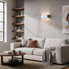 Nástěnné svítidlo Ideal lux 091136 CLIP AP2 MINI Argenta 2xG9 40W