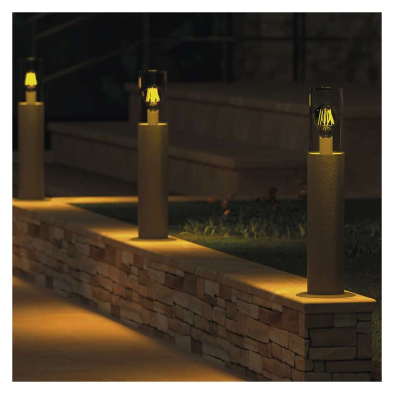 Emos ZGC0A0P ZALA venkovní stojanové svítidlo/sloupek E27 140 × 140 × 500 mm  IP44 antracit