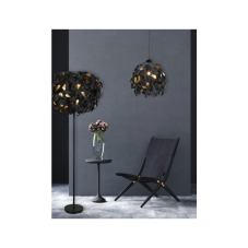 TRIO Reality R10464032 LEAVY závesné svietidlo D700mm 4xE14 čierna matná
