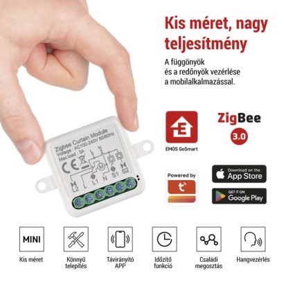 EMOS H5109 GoSmart modul motoru 1-kanálový ZigBee