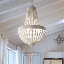 Závěsné svítidlo / Luster Ideal lux 162737 MONET SP5 BIANCO 5xE14 40W bílá