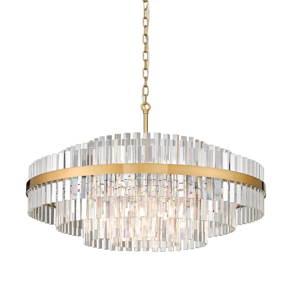 Závesné svietidlo 16x G9 mosadzné Zuma Line CONSTANTINOPLE P0567-16A-2GAC