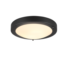 TRIO 6801011-32 CONDUS stropní svítidlo D315mm 1xE27 IP44 matná černá