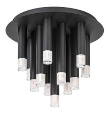 RABALUX 71354 Ramira stropní svítidlo D340mm 13xG9 černá, průhledná