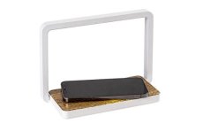 RABALUX 76005 Buldus stolní svítidlo LED V145mm 4W/160lm 3000K matná bílá, imitace dřeva