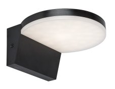 RABALUX 77117 Batida vonkajšie nástenné svietidlo LED 9W/900lm 2700+4000+6500K IP54 čierna