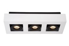 LUCIDE 09119/16/31 XIRAX stropné bodové stmievateľné svietidlo 3xGU10/5W LED biela