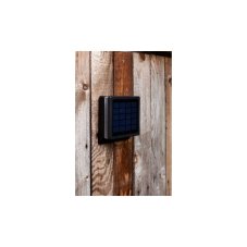 LUTEC 6943101012 MOZE venkovní nástěnné solární LED svítidlo 8W 1000lm 4000K IP44 matná černá se senzorem