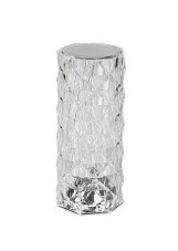 RABALUX 76015 Siggy dotyková dekorační stolní lampa LED nabíjecí V210mm 1,5W/45lm RGB dálkový ovladač, ON/OFF