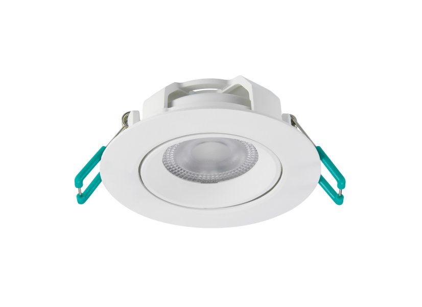 SYLVANIA 0090085 SylSpot zápustné svietidlo D87mm LED 4,8W 400lm 3000K IP44/20 biela