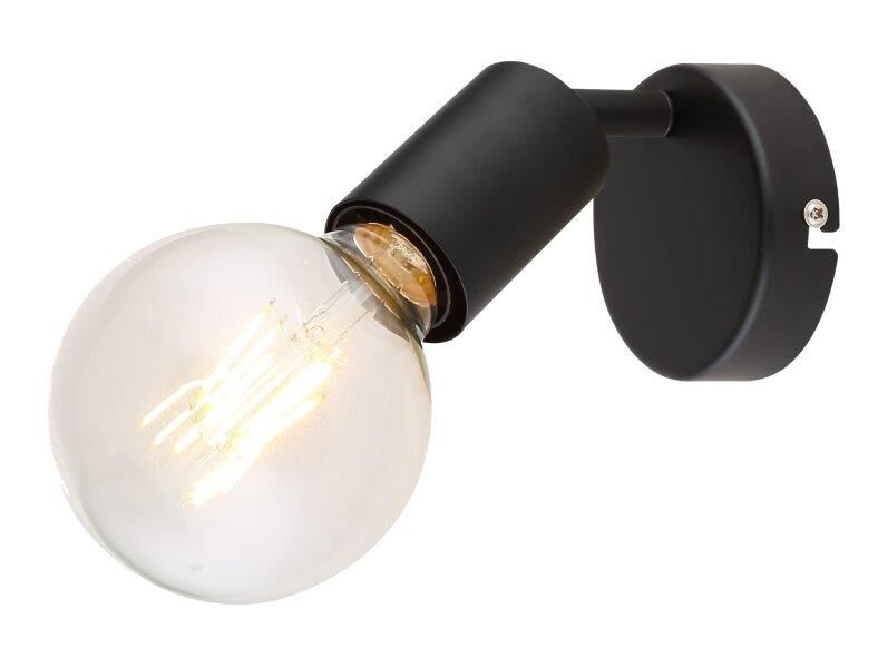 RABALUX 3986 Lamar nástenné/stropné bodové svietidlo 1xE27 matná čierna